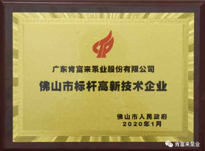 半岛平台在线登入-半岛(中国)喜获“佛山市标杆高新技术企业”称号